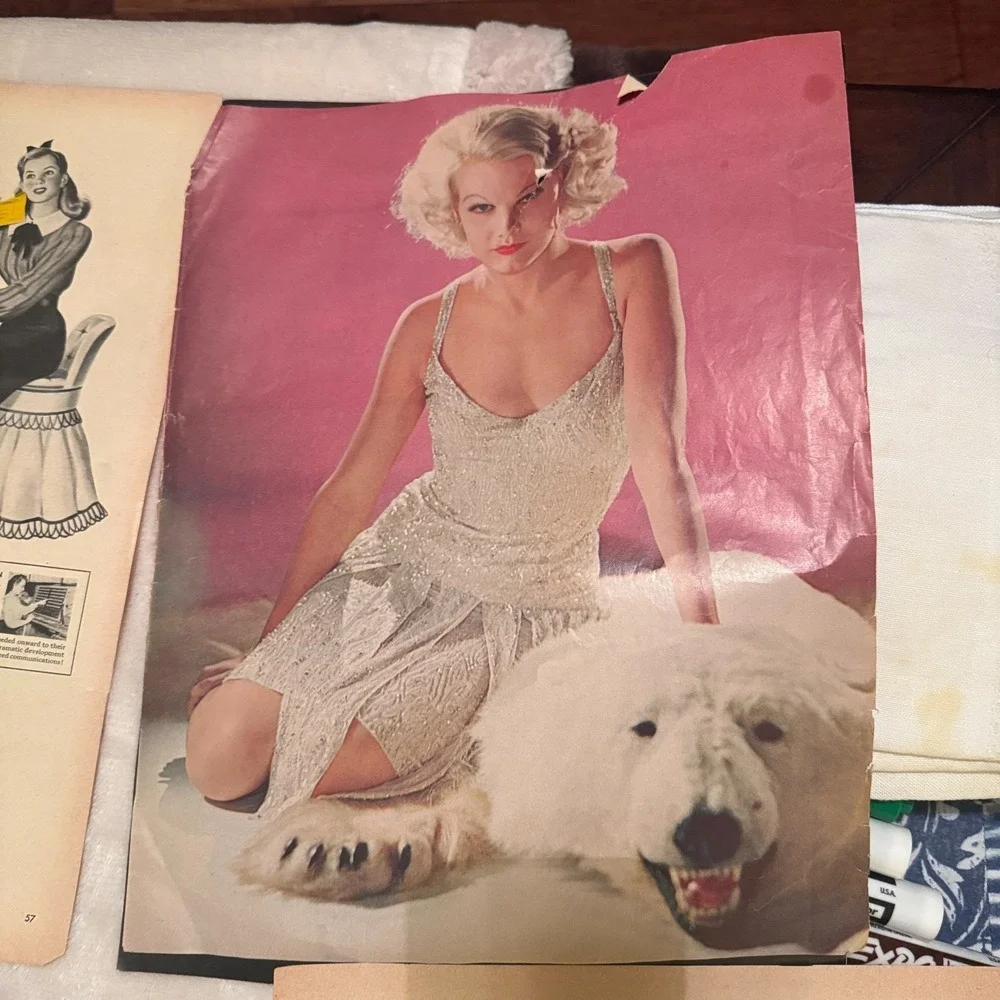 Life magazine 1940s Print Ads Jean Harlow Remington Little Lulu Eureka